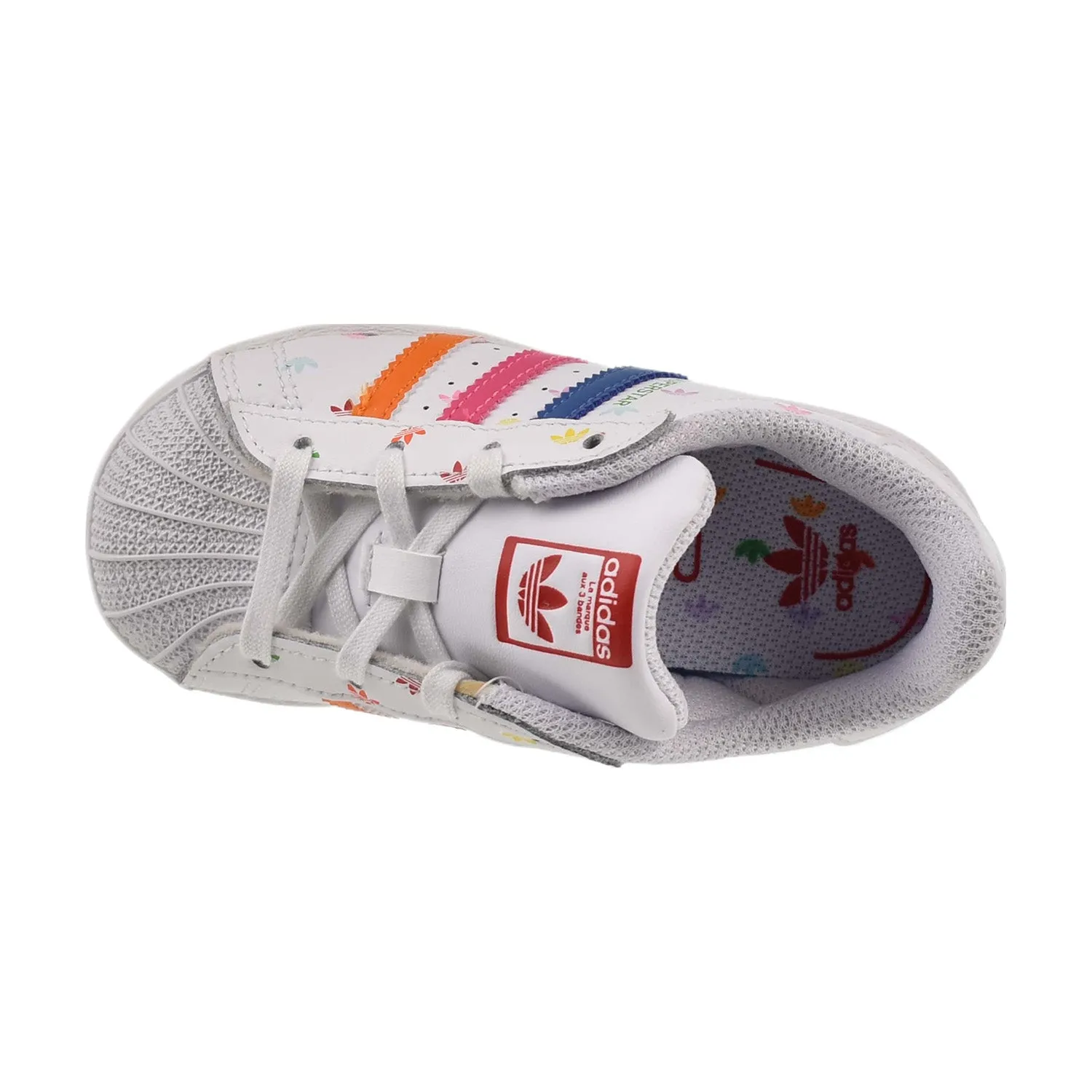 Adidas Superstar I Toddlers' Shoes Footwear White-Pulse Magenta