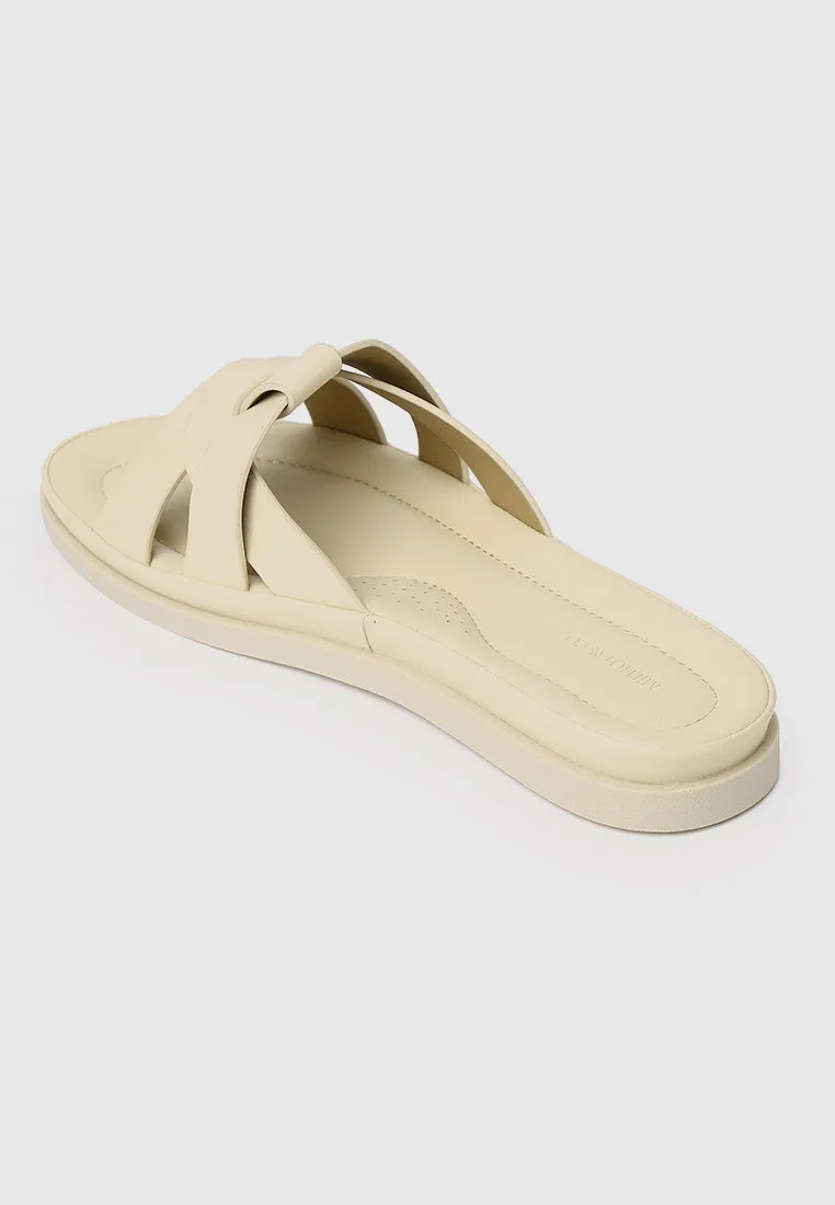 Avena Comfy Sandals (Light Yellow)