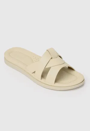 Avena Comfy Sandals (Light Yellow)