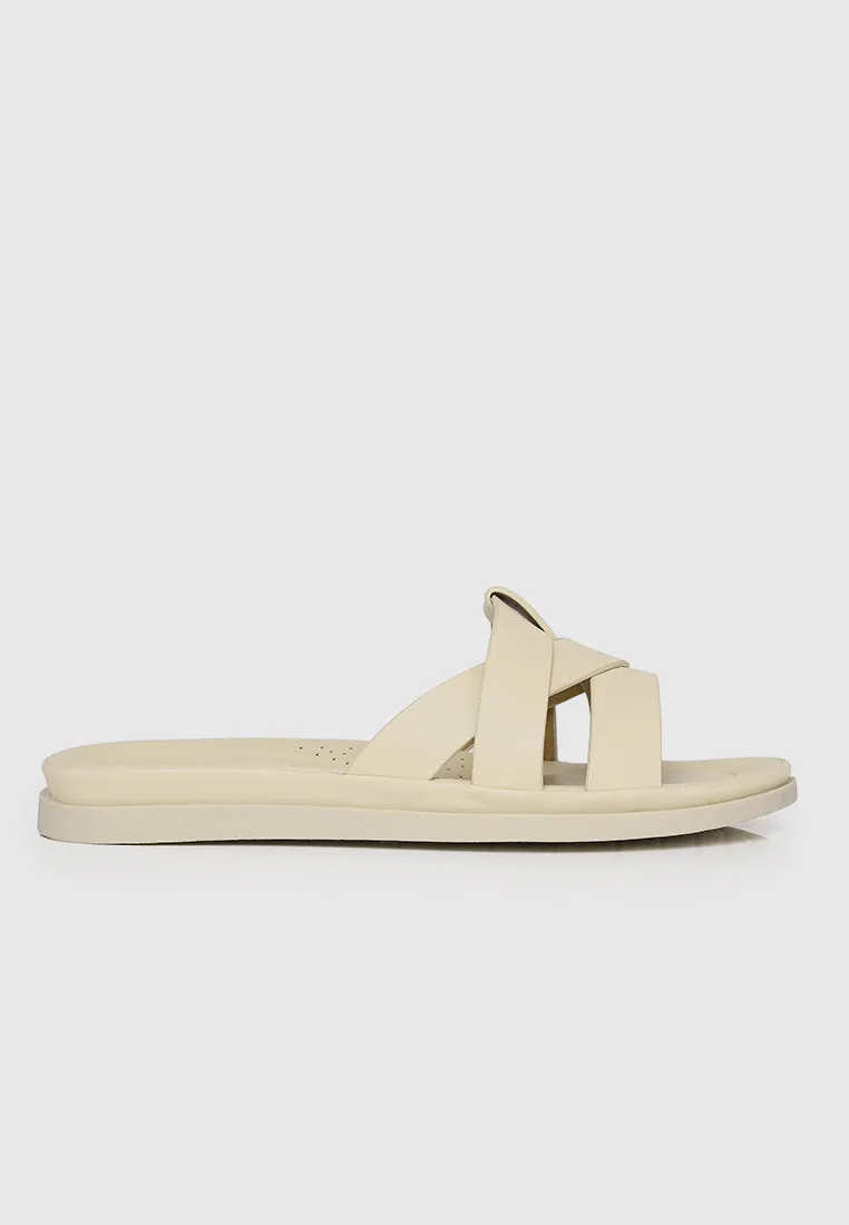 Avena Comfy Sandals (Light Yellow)