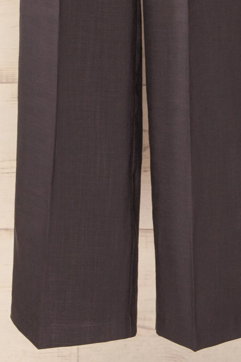 Bancroft Grey | Oversized Pants w/ Front Pleats