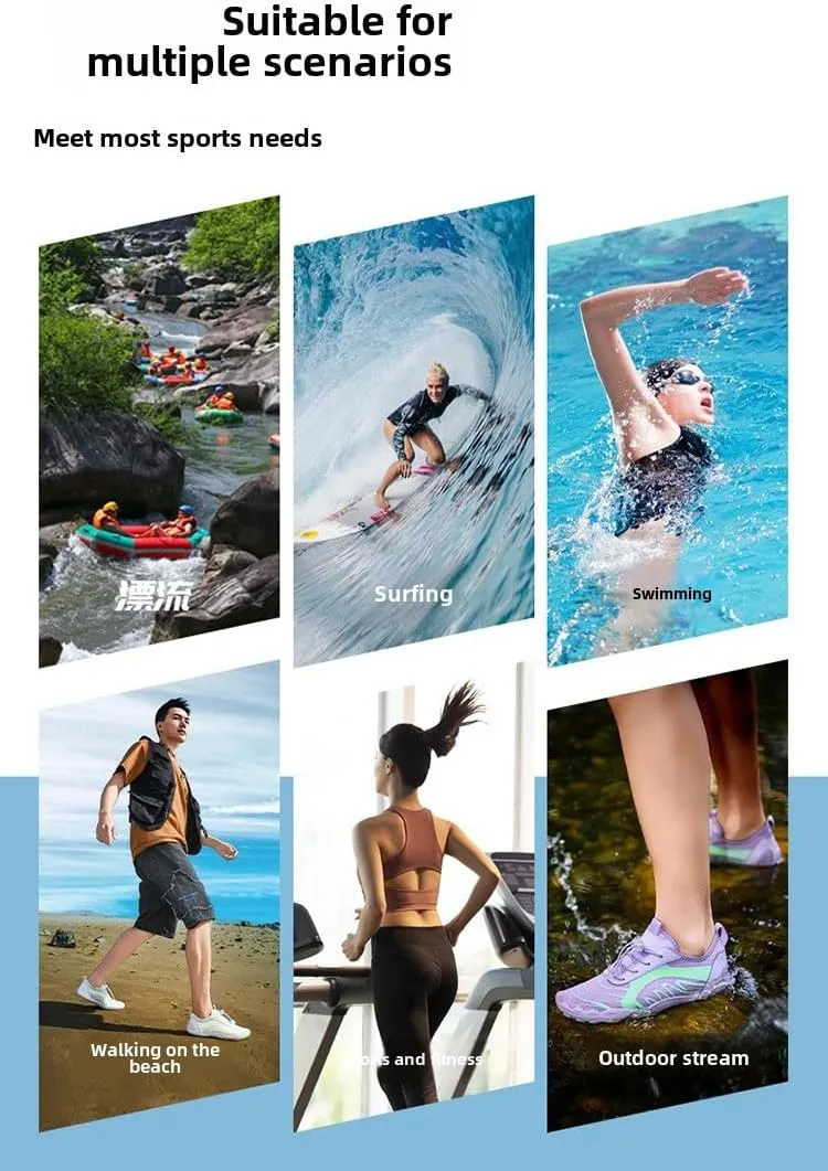 Barefoot Shoes for Women with Wide Toe Box Non-Slip Zero Drop Sole Breathable and Lightweight for Running Walking Hiking and Outdoor  Quick Dry Minimalist Footwear