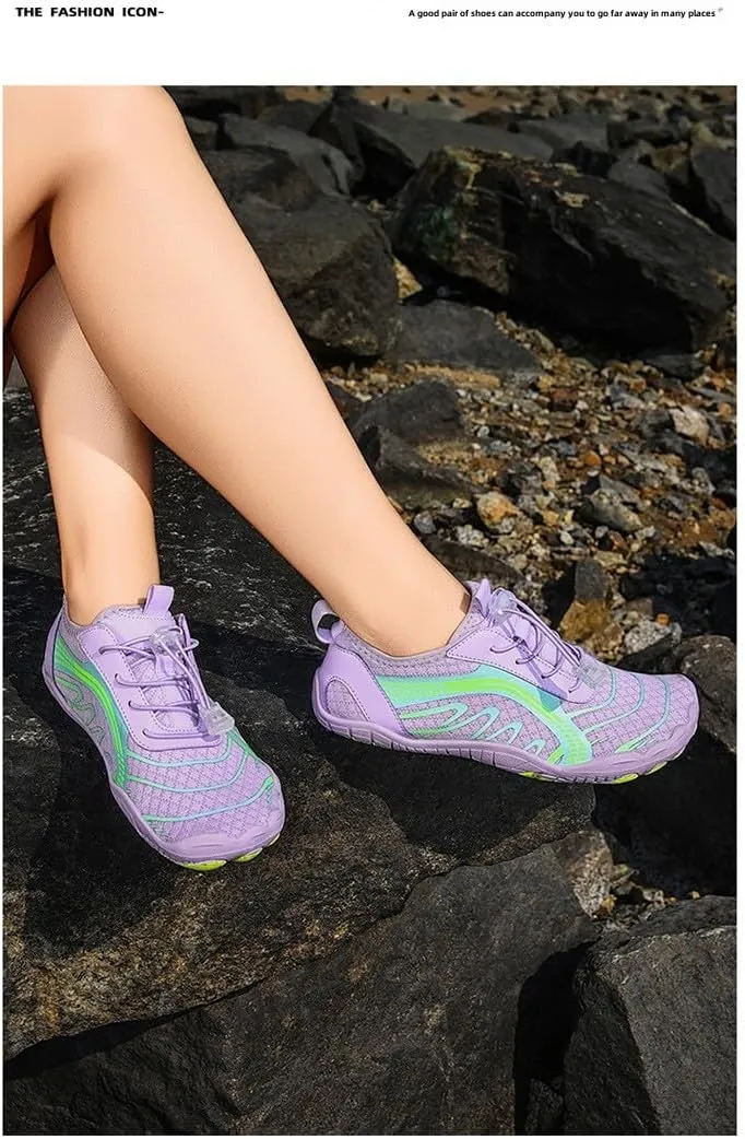 Barefoot Shoes for Women with Wide Toe Box Non-Slip Zero Drop Sole Breathable and Lightweight for Running Walking Hiking and Outdoor  Quick Dry Minimalist Footwear