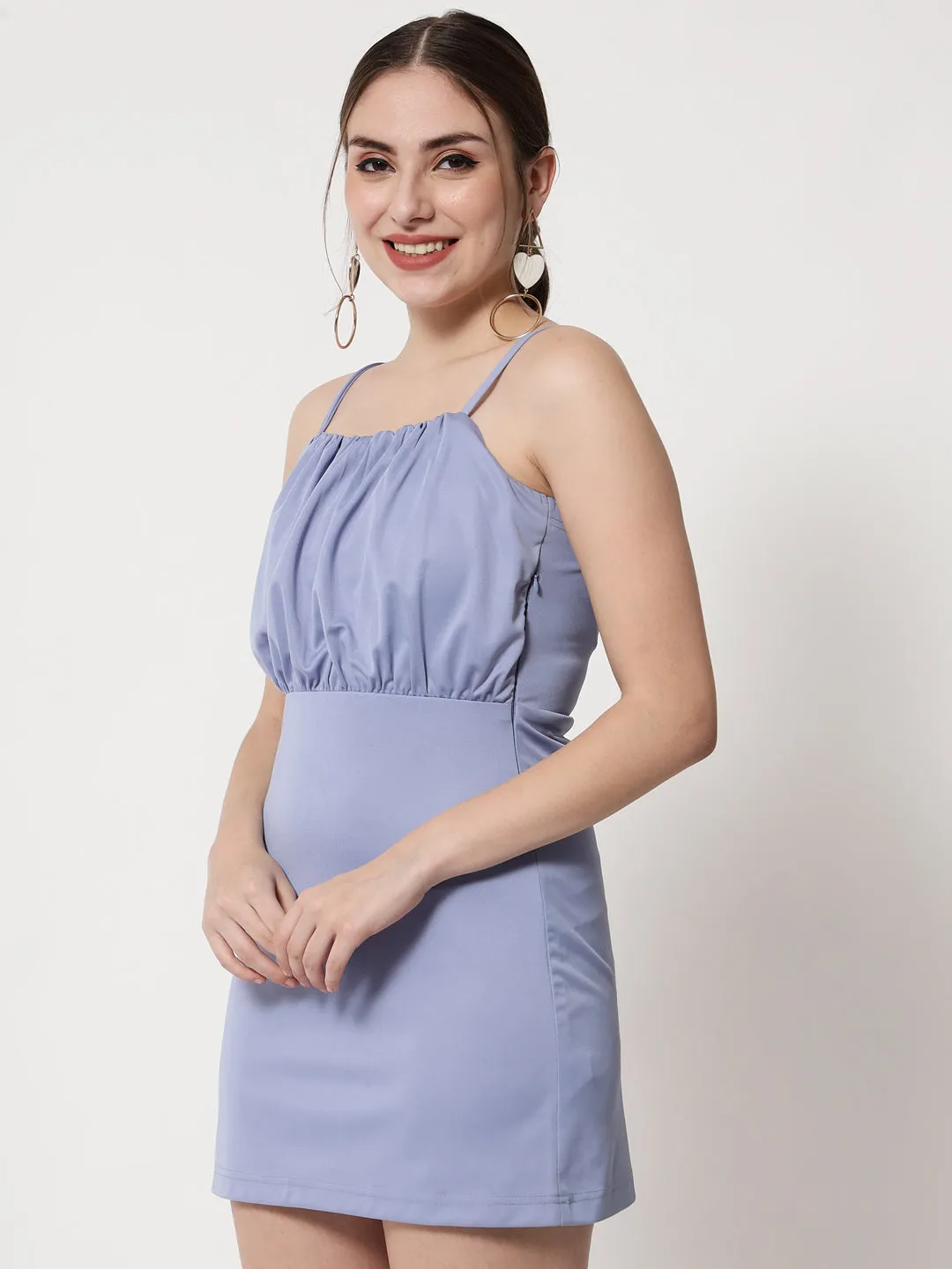 Blue Bodycon Dress