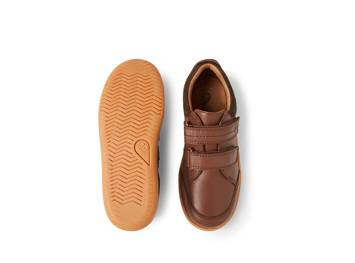 Bobux Kid  Timber Low Trainer (Toffee)