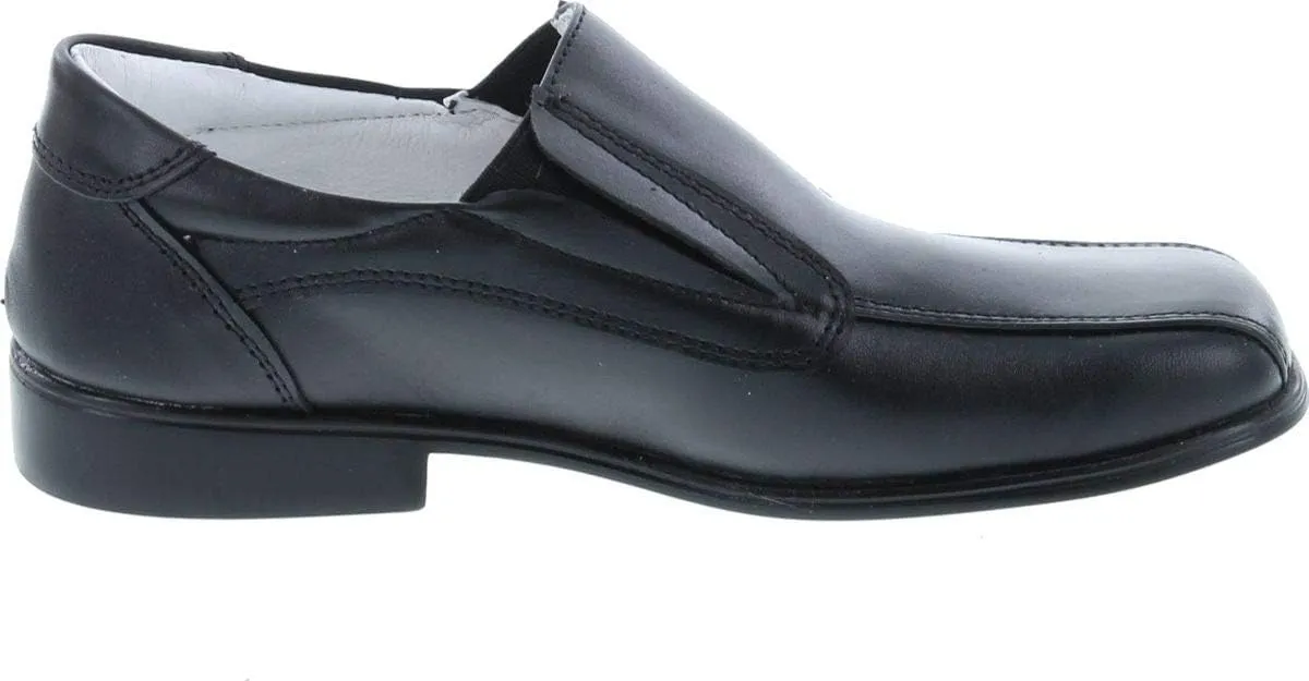 Boys Leather Slip On Dress Casual Loafers Shoes