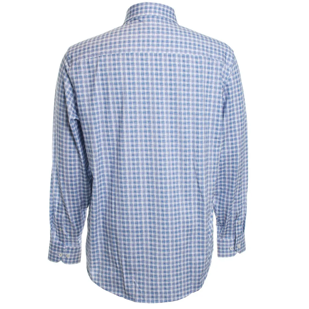 Bugatchi Lilac Checked Shirt