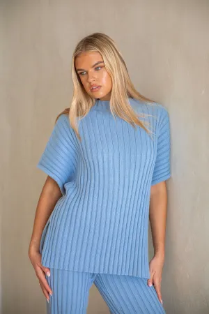 Celine Top - Blue