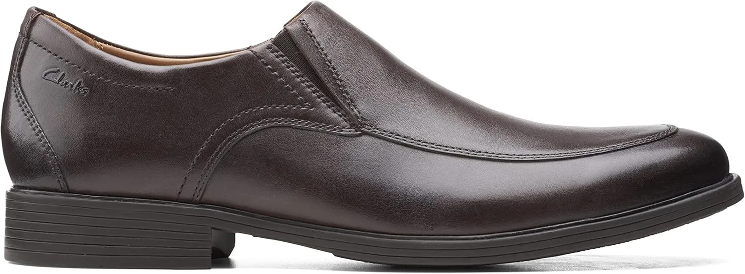Clarks Mens Whiddon Step L:eather Leather Loafers