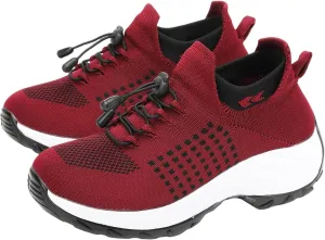 Comfort Wear Orthowear Shoes for Women Men, Breathable Orthopedic Sneakers, Comfortwear Ortho Shoes, Women Plantar Fasciitis Shoe, Air Cushion Slip-On Orthopedic Diabetic Walking Sneaker Thick Bottom