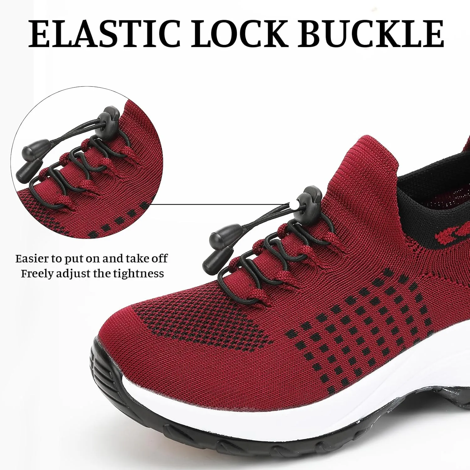 Comfort Wear Orthowear Shoes for Women Men, Breathable Orthopedic Sneakers, Comfortwear Ortho Shoes, Women Plantar Fasciitis Shoe, Air Cushion Slip-On Orthopedic Diabetic Walking Sneaker Thick Bottom