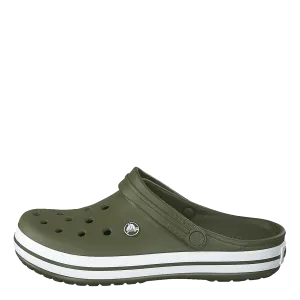 Crocband Army Green/white