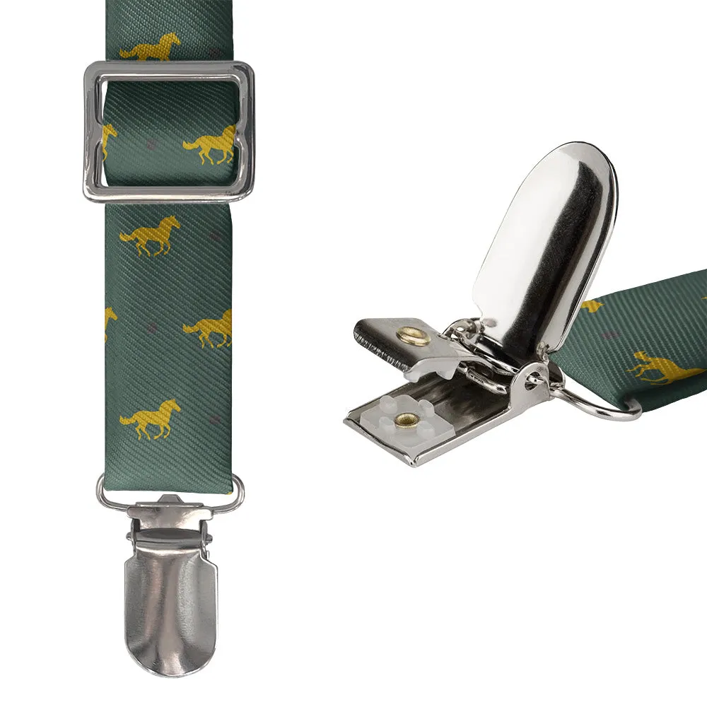 Derby Horses Suspenders
