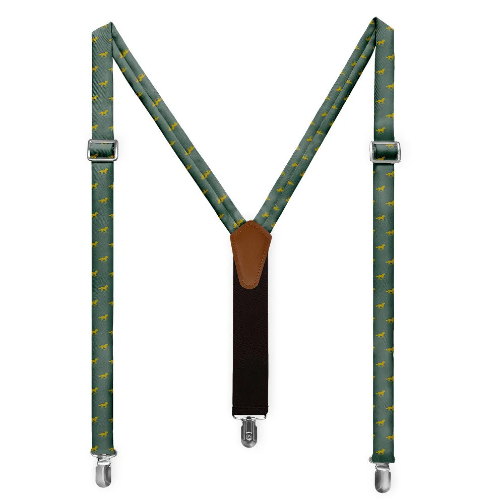 Derby Horses Suspenders