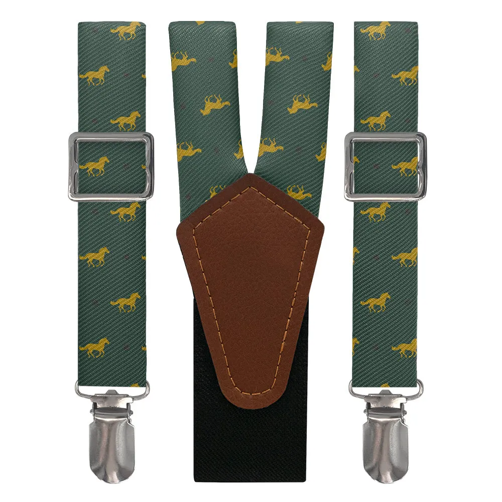 Derby Horses Suspenders