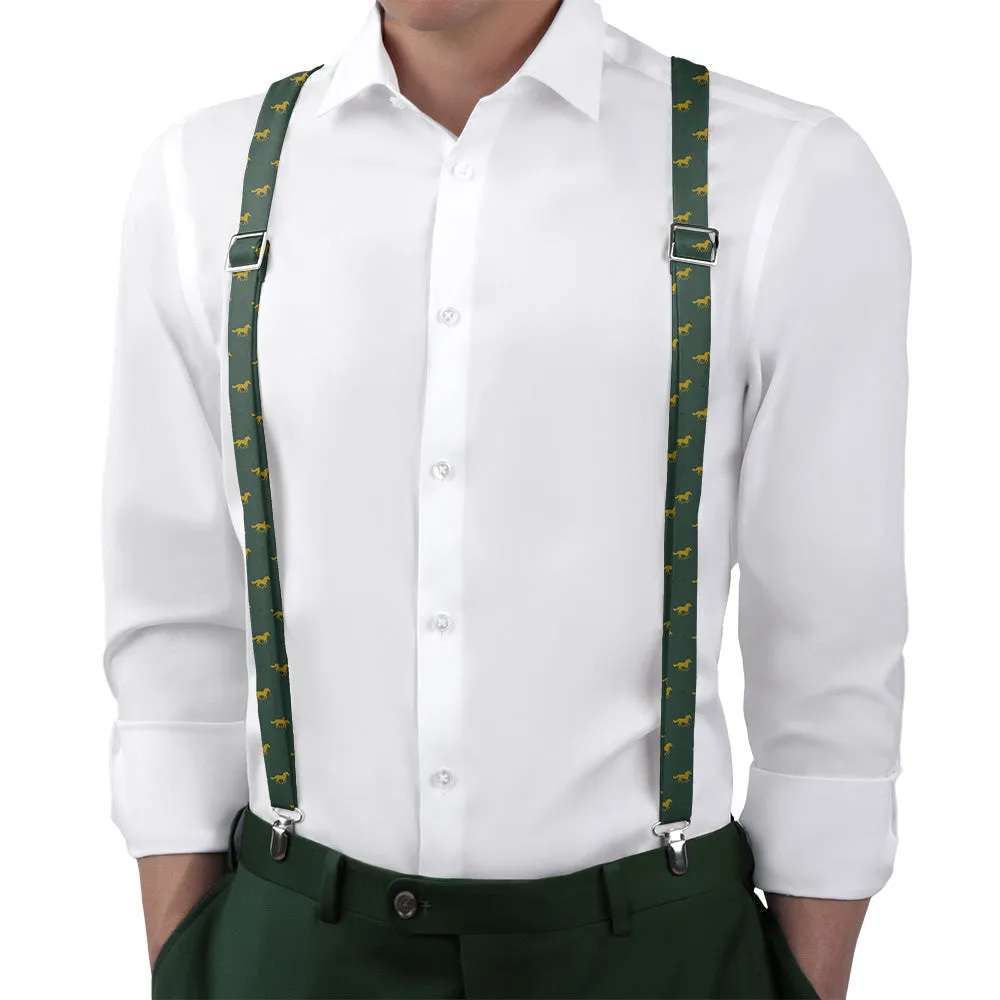 Derby Horses Suspenders