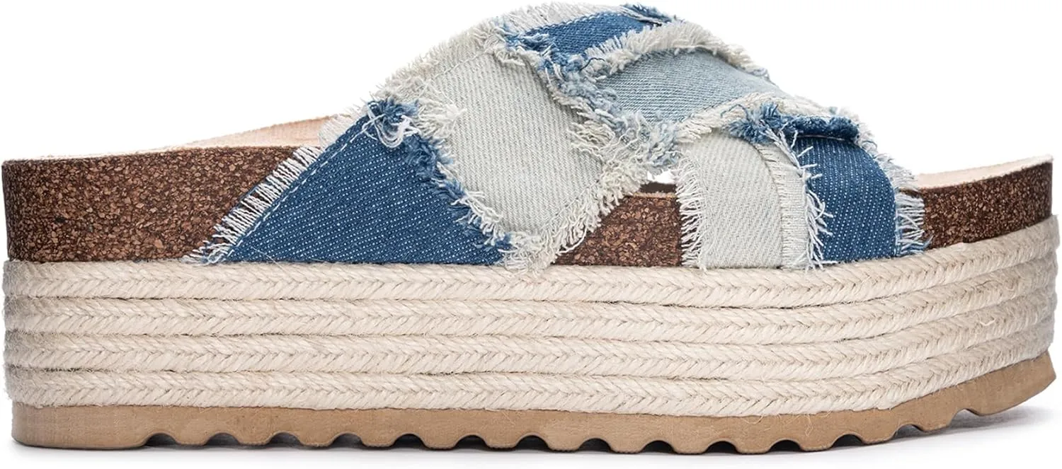 Dirty Laundry Women's Plays Espadrille Wedge Sandal
