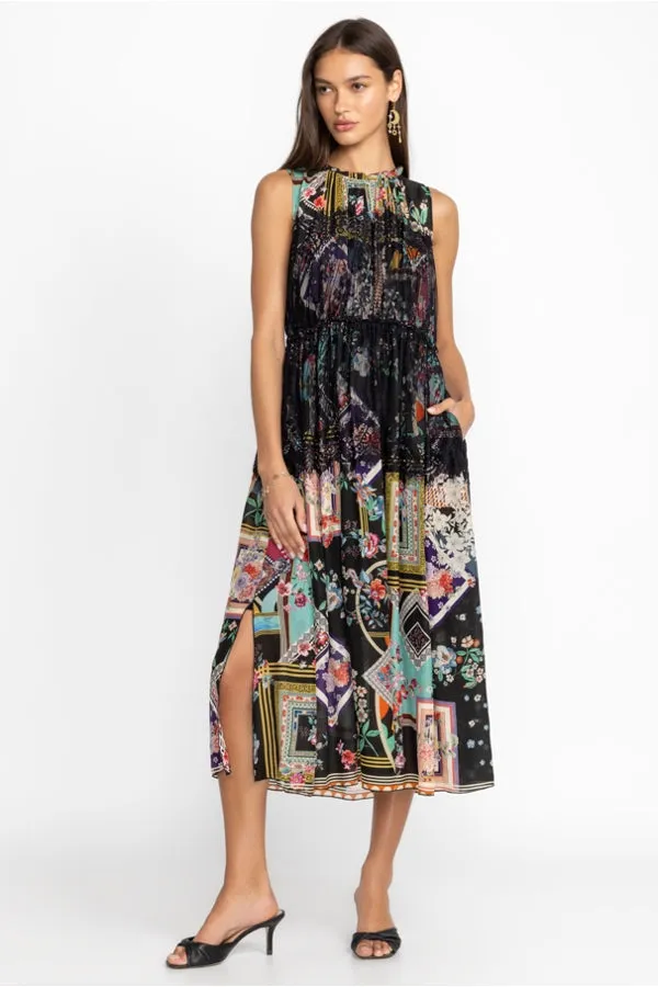 Elderberry Dress Multi - Johnny Was