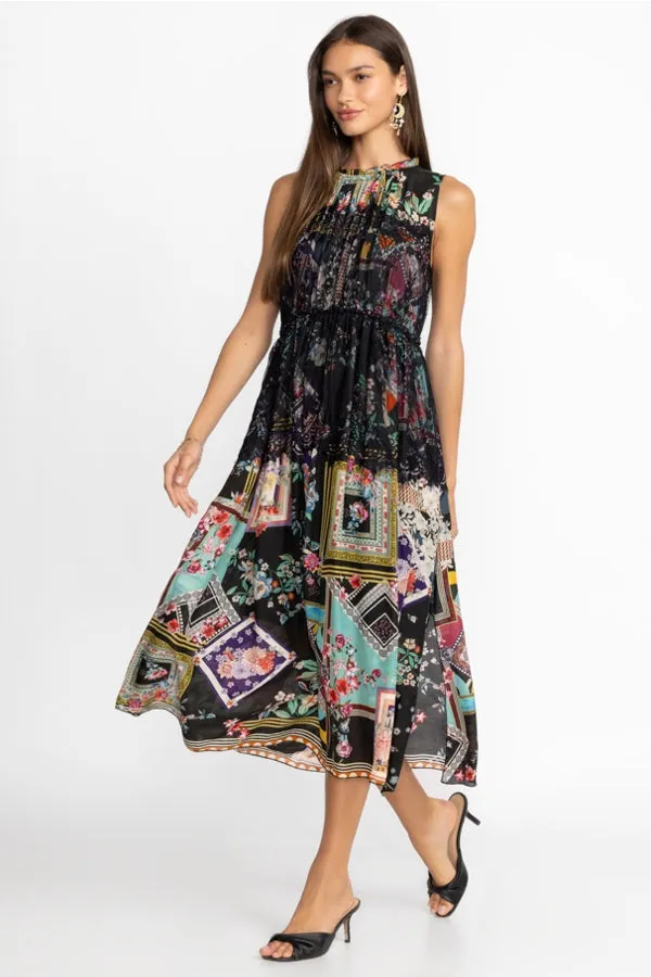 Elderberry Dress Multi - Johnny Was