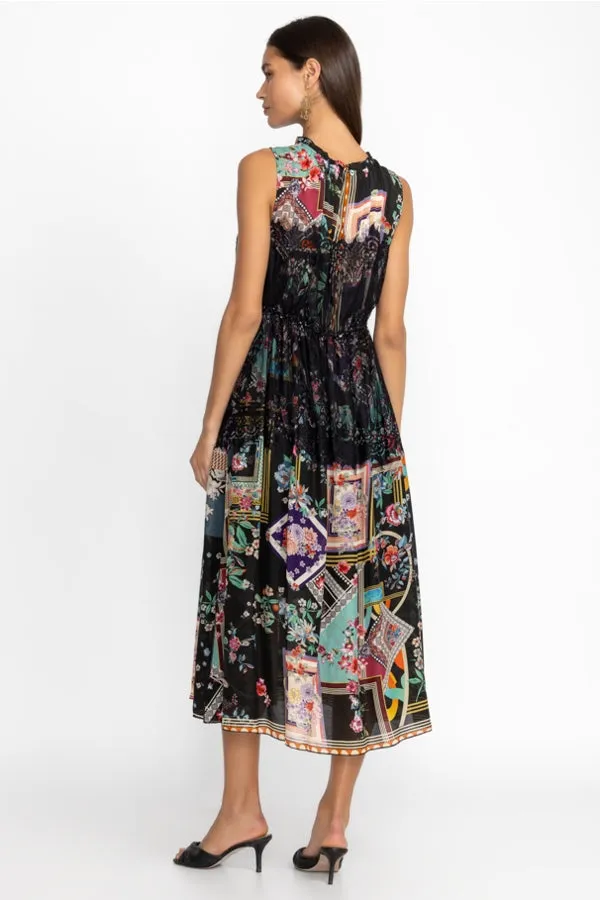 Elderberry Dress Multi - Johnny Was
