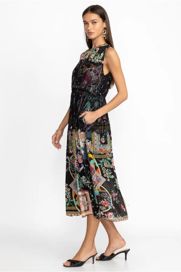 Elderberry Dress Multi - Johnny Was