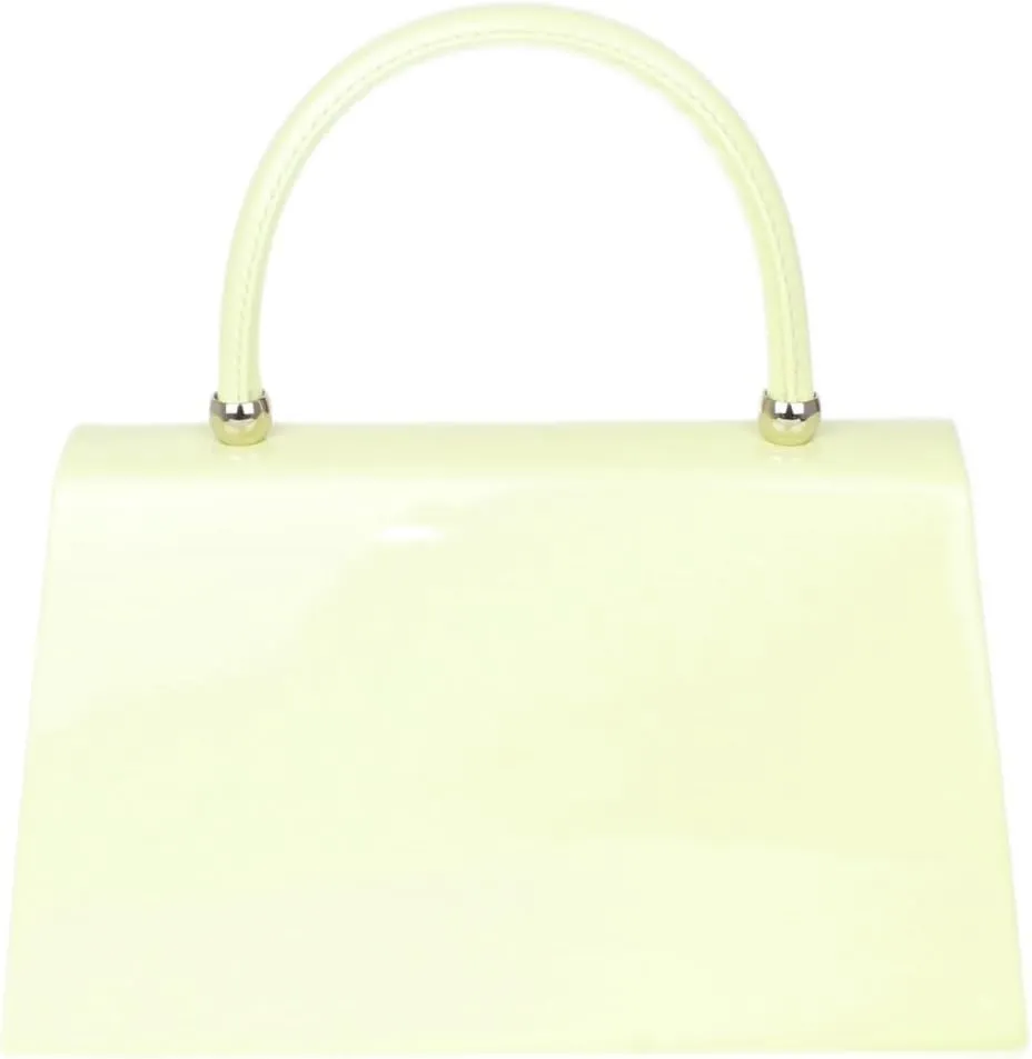 Girly HandBags Patent Clutch Bag Handbag Small Hard Case Ladies
