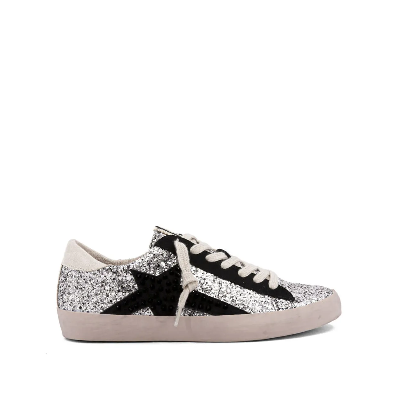 Glitter   Spikes Goose Sneakers