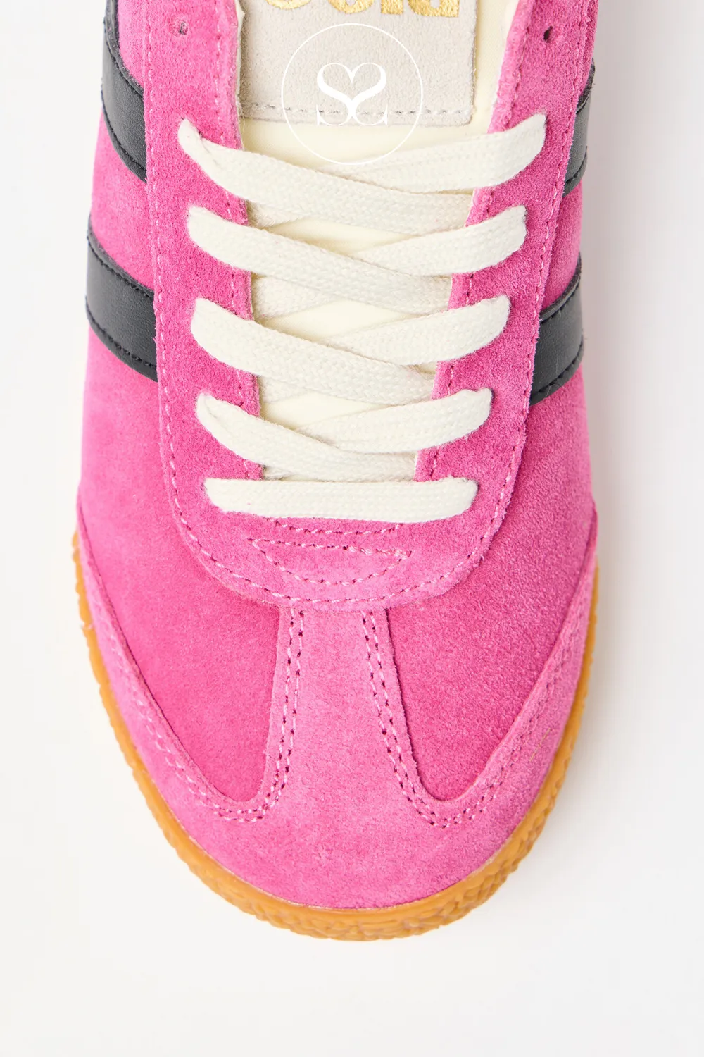 GOLA ELAN CLB538KB FUCHSIA/BLACK/EVERGREEN TRAINERS