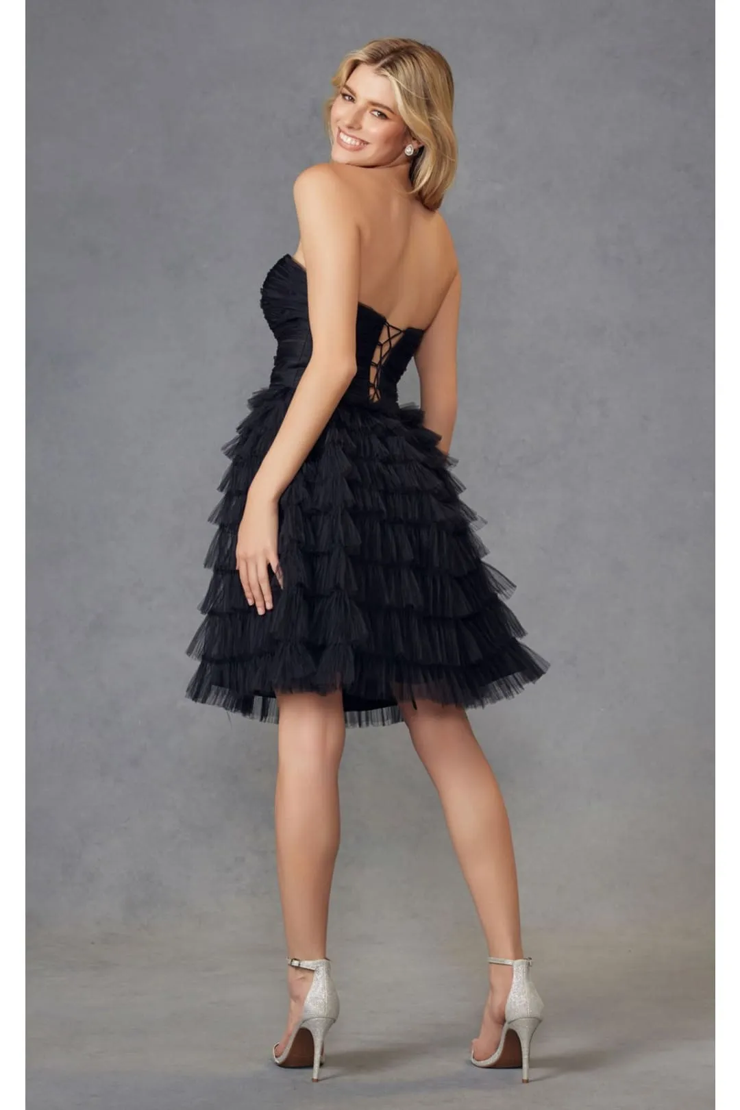 Kentucky Derby Dress Race Outfit in Classic Black By Juliet JT921H