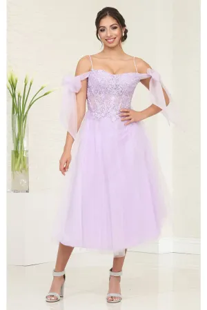 Kentucky Derby Dress Race Outfit in Lilac By May Queen MQ2089
