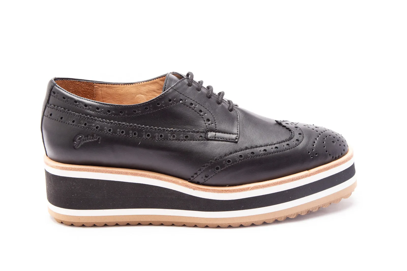Lace-Up Milan Black