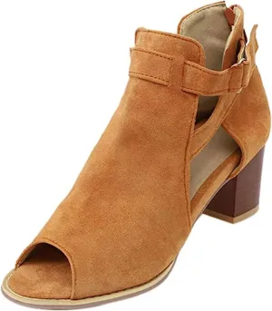 Ladmiple Summer Sandals for Women 2023 Comfy Platform Ankle Strap Cutout Wedge Sandal Open Toe Dressy High Heel Wedges