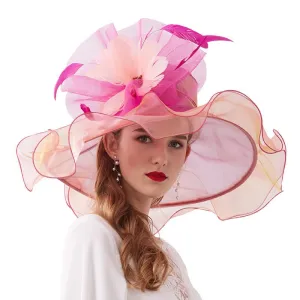 Luxy Moon Kentucky Derby Dress Cute Floral Bucket Hat