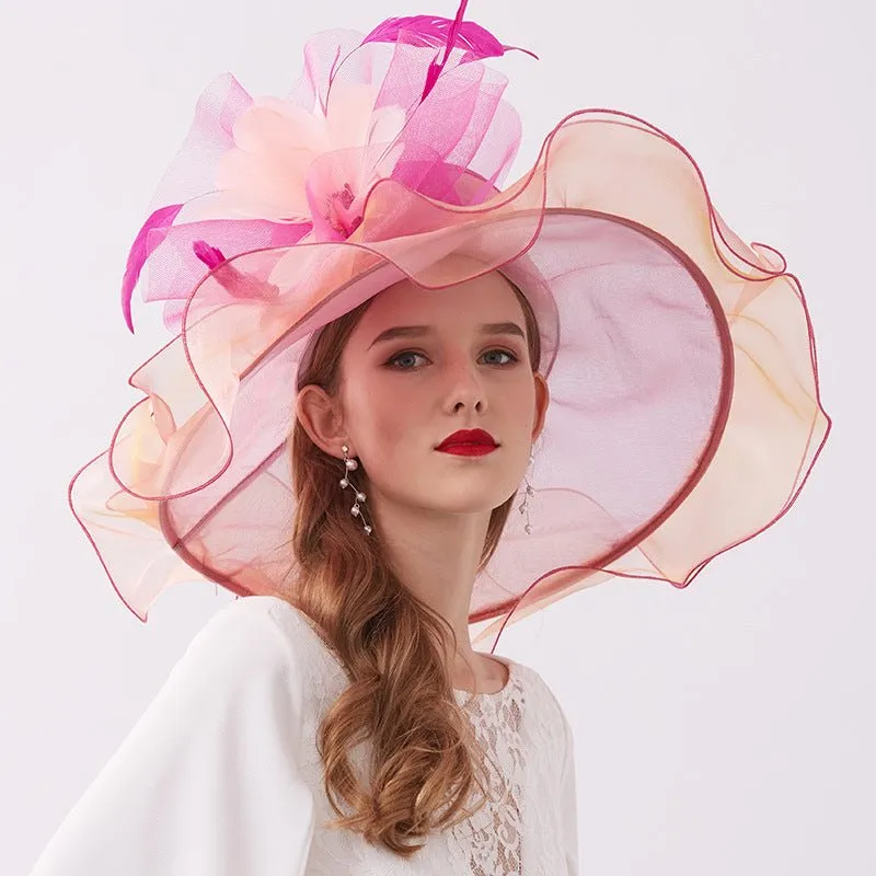 Luxy Moon Kentucky Derby Dress Cute Floral Bucket Hat