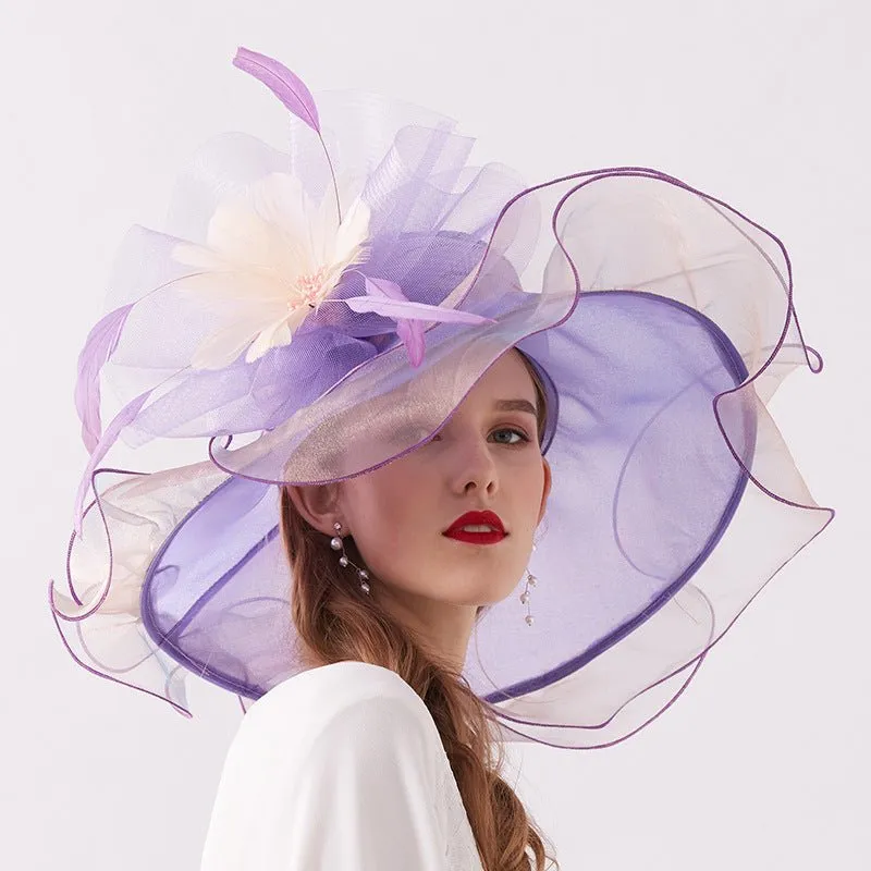 Luxy Moon Kentucky Derby Dress Cute Floral Bucket Hat