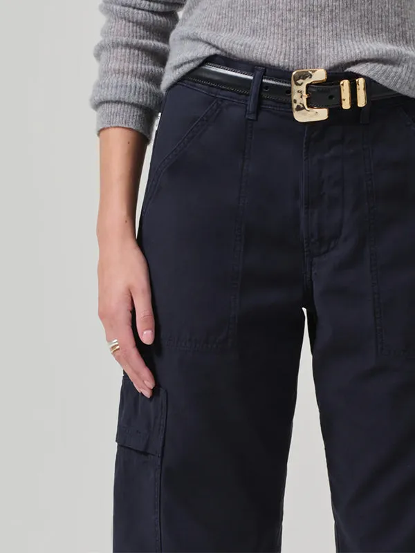 Marcelle Low Slung Cargo in True Navy