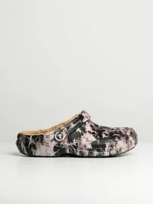MENS CROCS CLASSIC LINED BEACH DYE CLOG - CLEARANCE