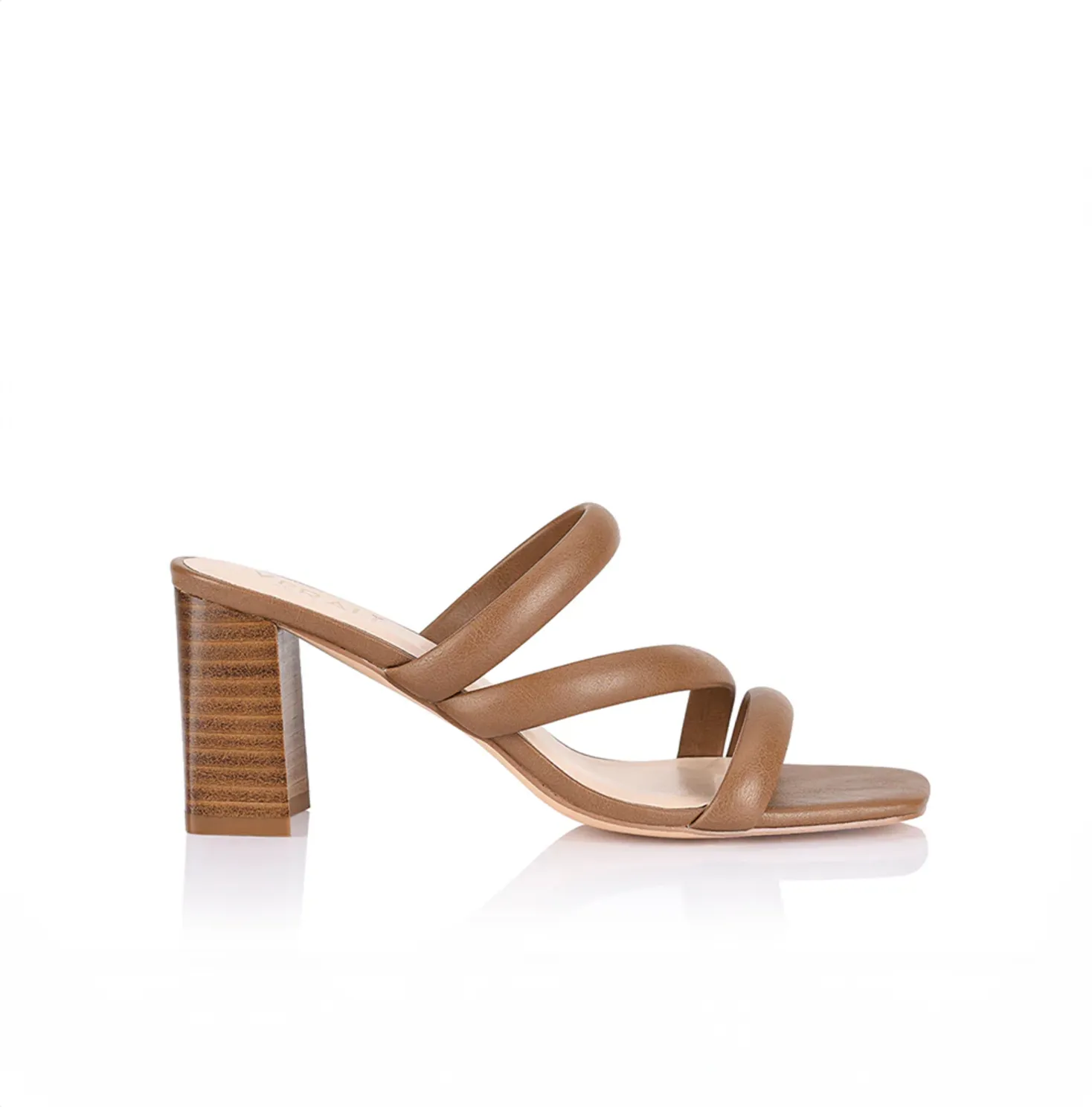 Naenae Heels - Tan Smooth