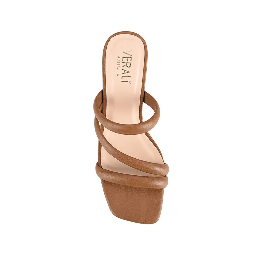 Naenae Heels - Tan Smooth