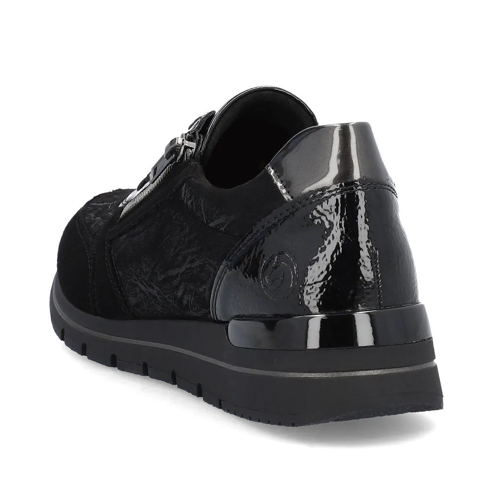 Remonte Ladies Stretch Lace Up Sneaker