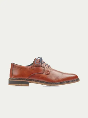 Rieker 11403 Men's Derby Formal Leather Shoes