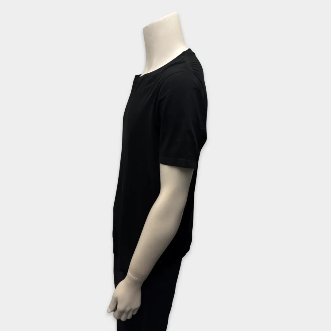 Saint Laurent Men's Black T-Shirt