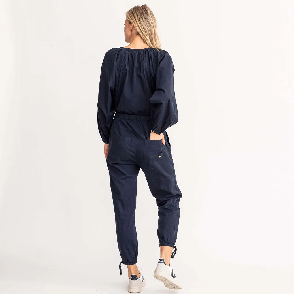Savannah Jumpsuit ~ Indigo