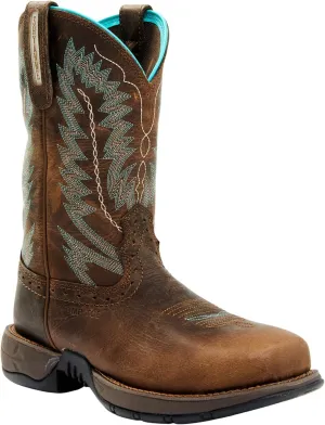 Shyanne Women's Drifting Western Work Boot Composite Toe Brown 7 CW US