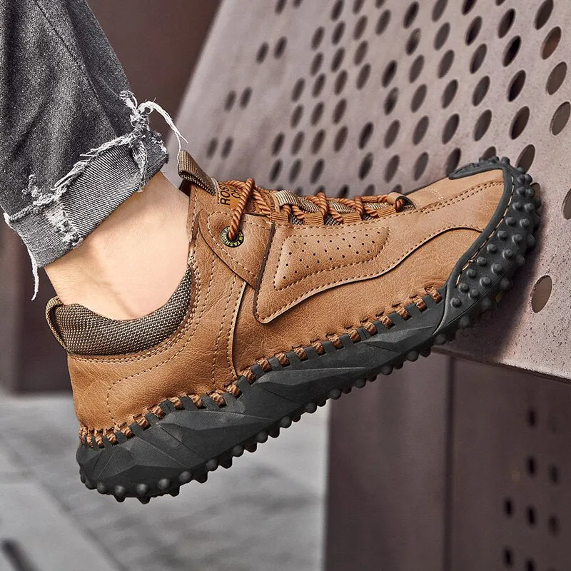 Soft Leather Breathable Casual Shoes