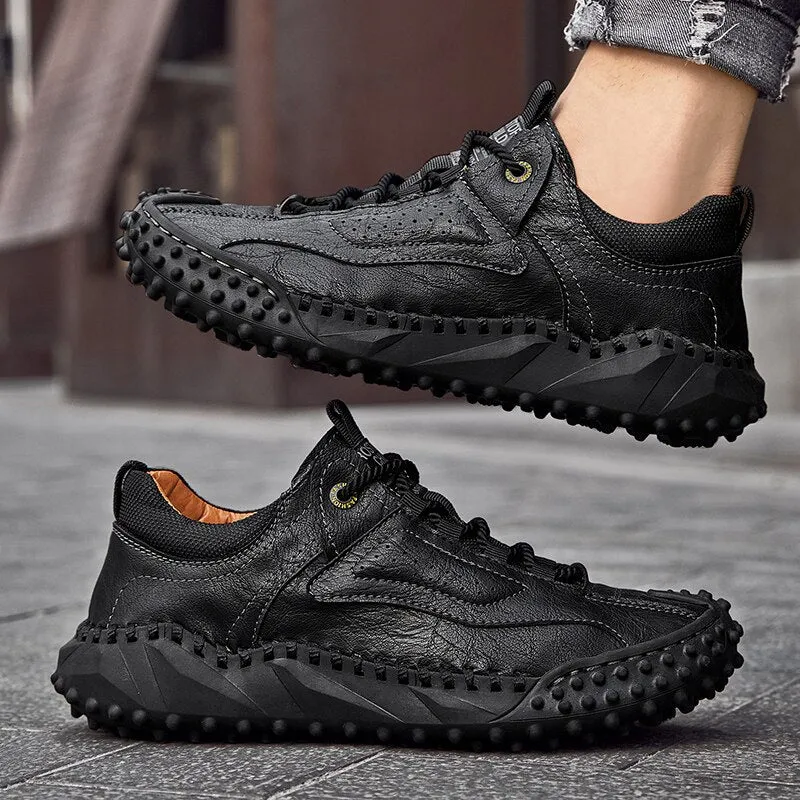 Soft Leather Breathable Casual Shoes