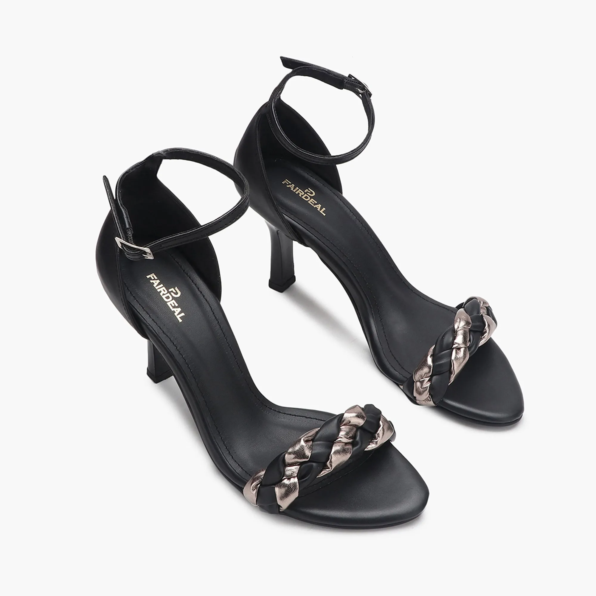 Split Braided Sandals