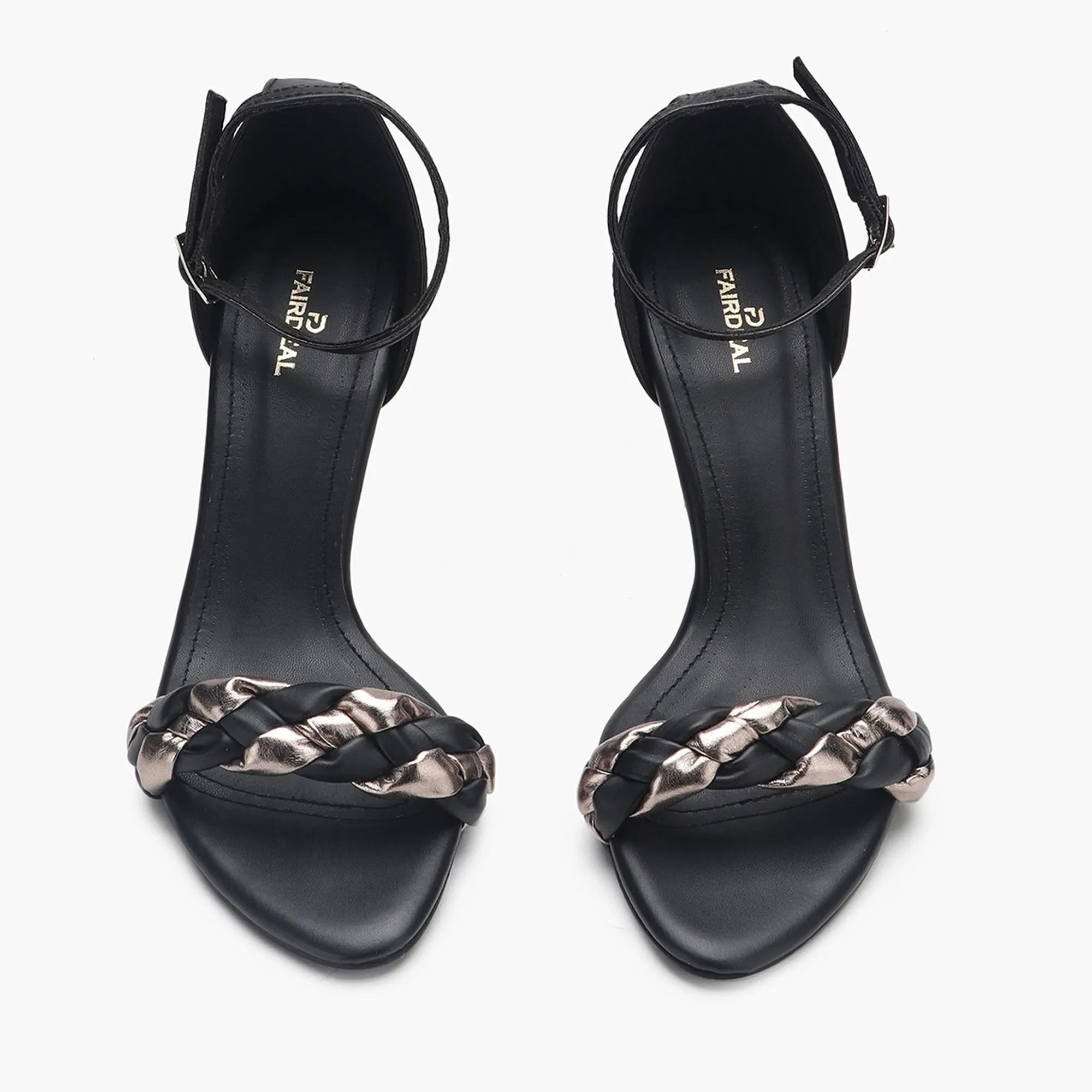Split Braided Sandals