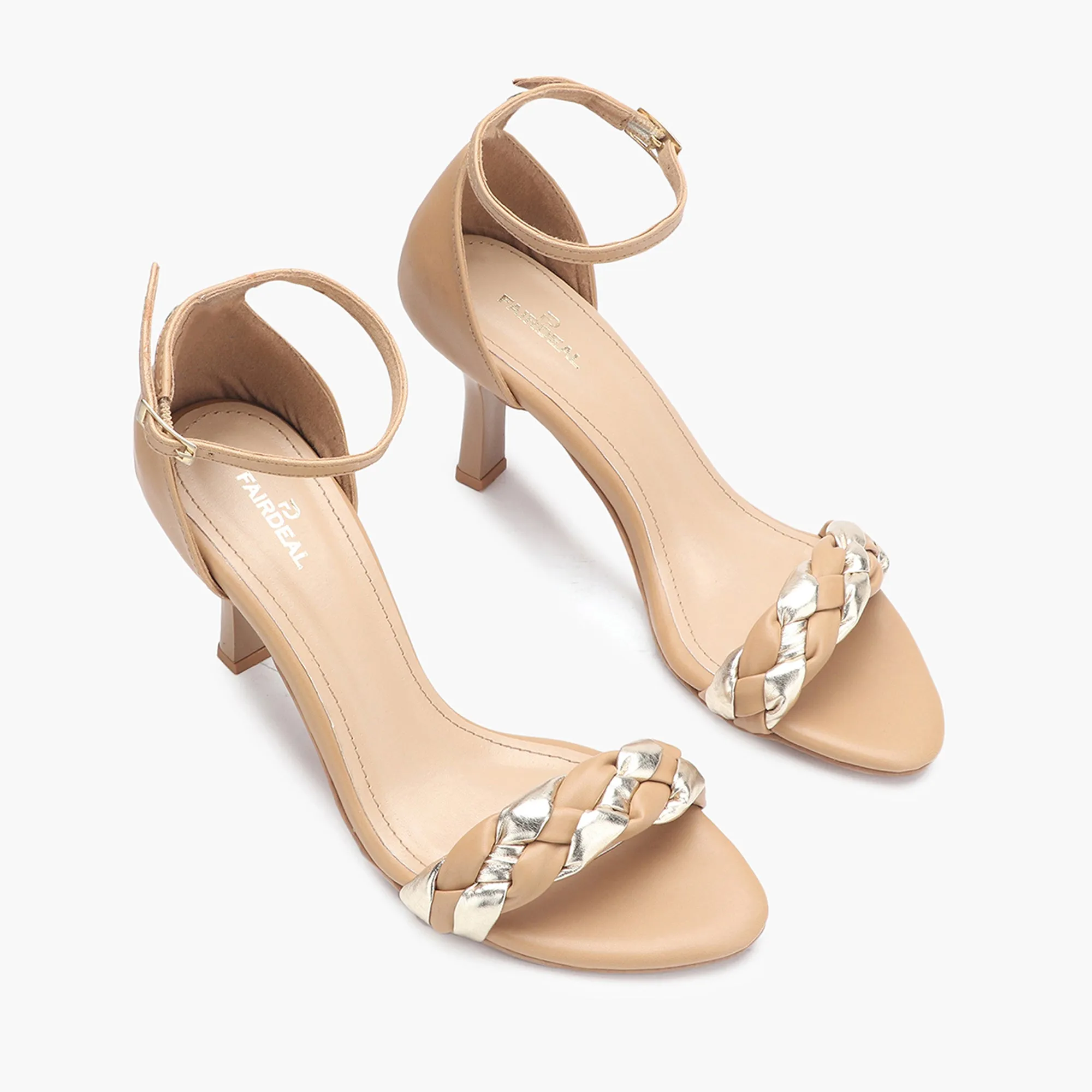 Split Braided Sandals