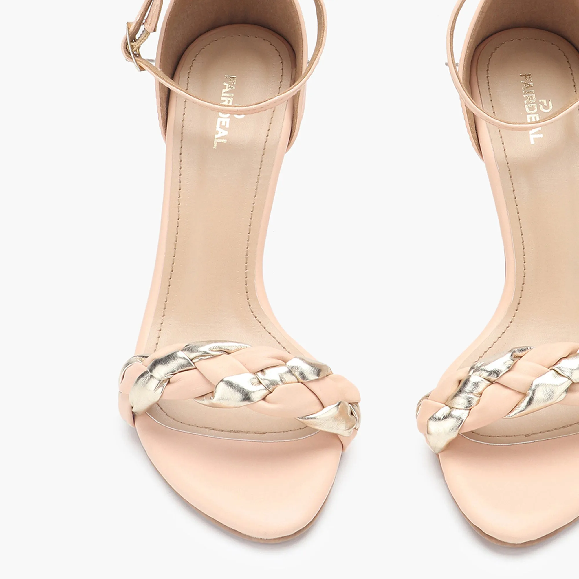 Split Braided Sandals